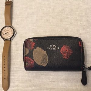 Coach credit card holder/wallet